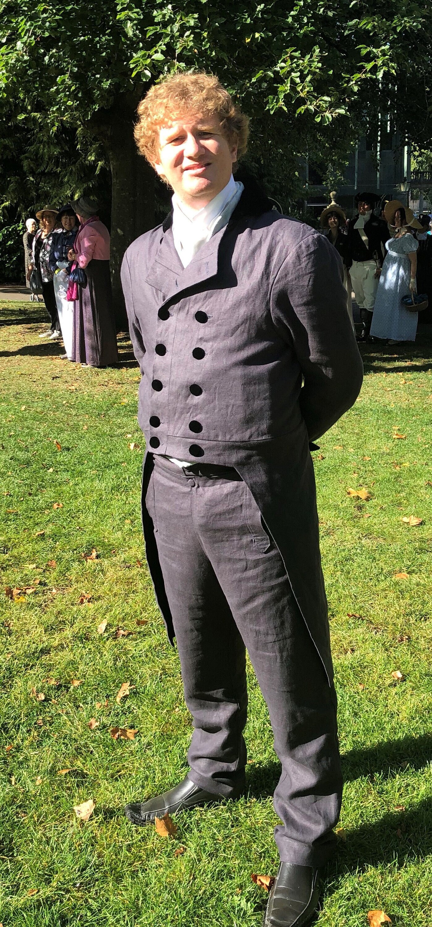 Mans English Regency Double Breasted 
