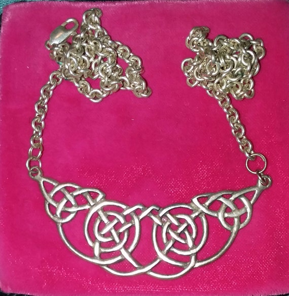 Sterling Silver Celtic Knot Necklace