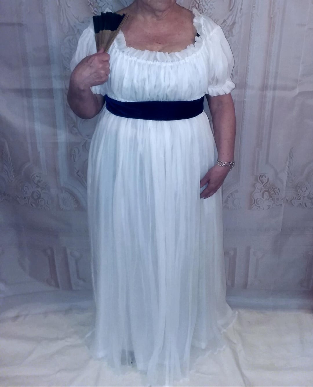 18th Century Rococo Round Gown Chemise a La Reine - Etsy