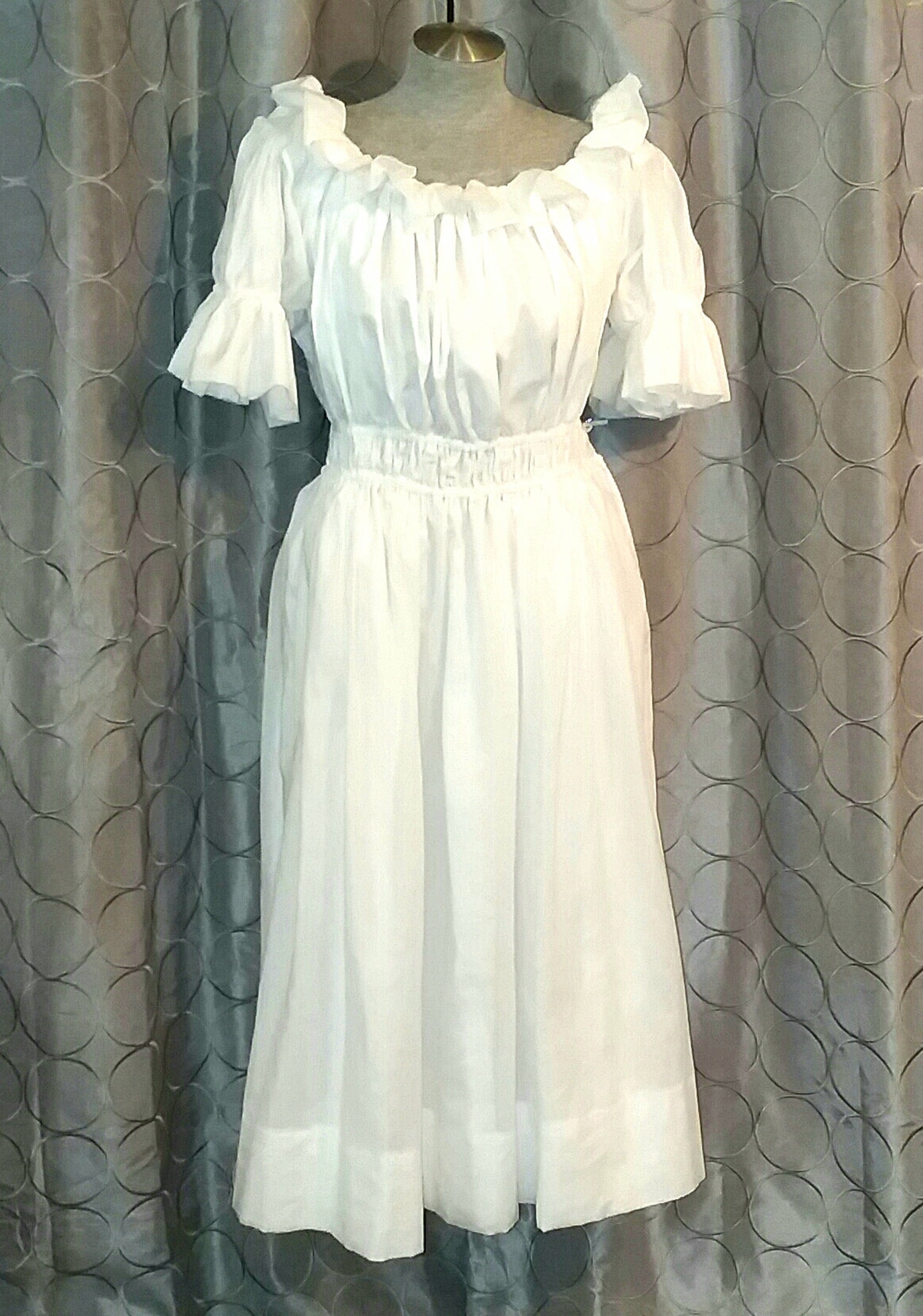 18th Century Rococo Round Gown Chemise a La Reine - Etsy