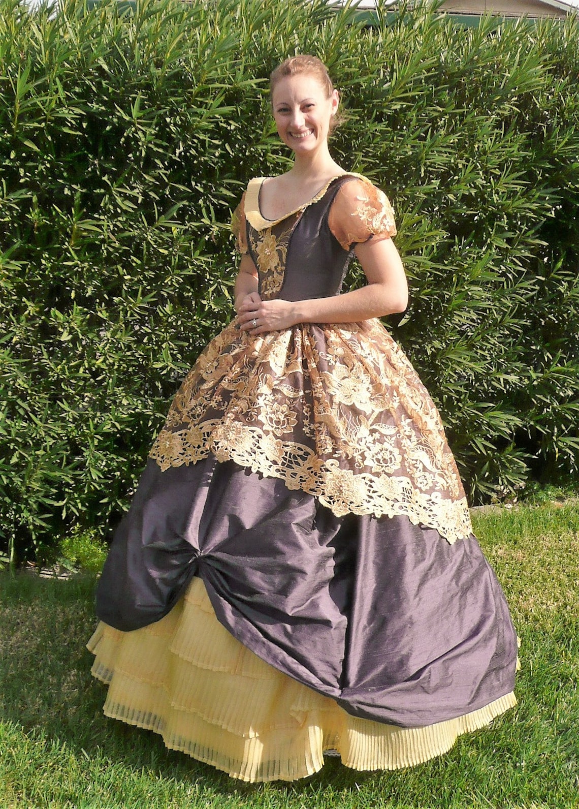 1780s ball gown