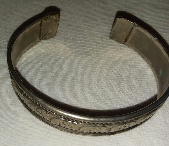 2 Silver Cuff Bracelets - image 6
