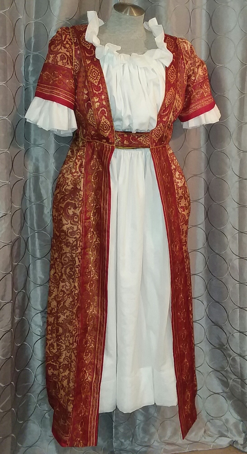 18th Century Rococo Round Gown Chemise a La Reine - Etsy