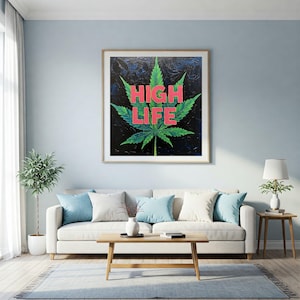 High Life Art Wall Decoration Digital Print