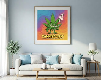 Stoner Digital Print Painting