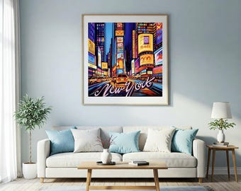 Times Square Digital Art