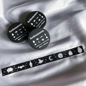 Halloween Gruseliges Goth Washi Tape | Holomon