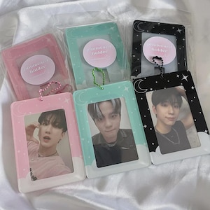 Porte-cartes photo Kpop céleste | Holomoon