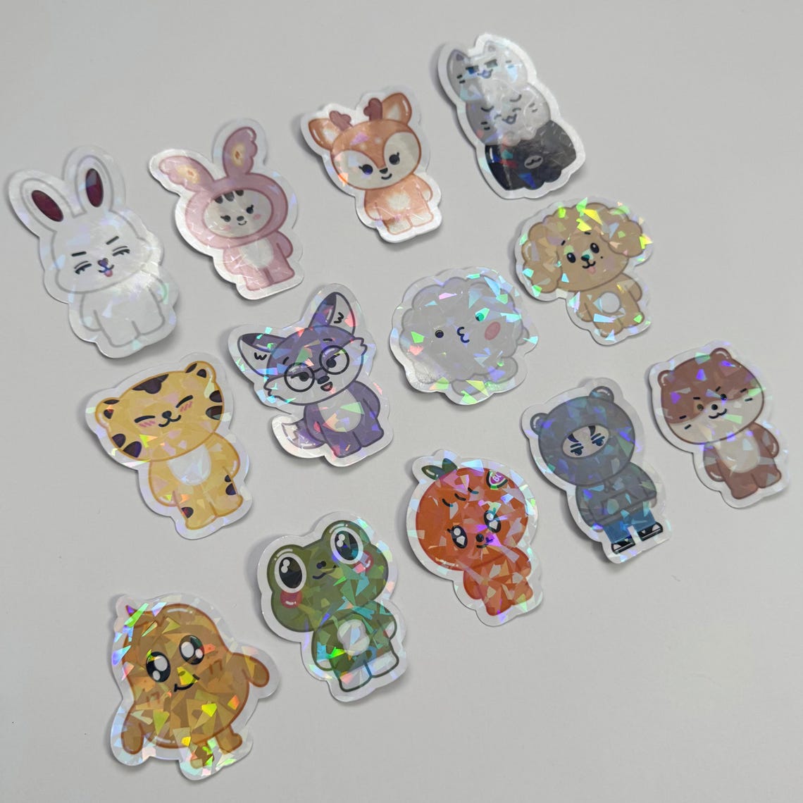 Seventeen Inspired Miniteen Sticker Set Holographic | Holomoon - Etsy