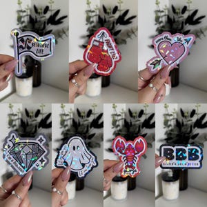 Stickers Xdinary Heroes Beautiful Mind inspirés holographiques