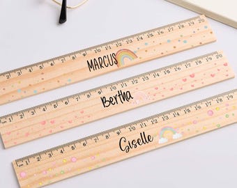 Ruler, back to school,schoolchild,school supplies, Wooden ruler, Personalized kids ruler,First Day of School gift .