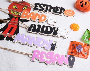 Boo Basket Tag,Ghost Tag for Halloween Basket, Cute Ghost, Boo Basket Tag,Halloween Ornament, Ghost Tag, Pumpkin Name Tag,Boo Basket