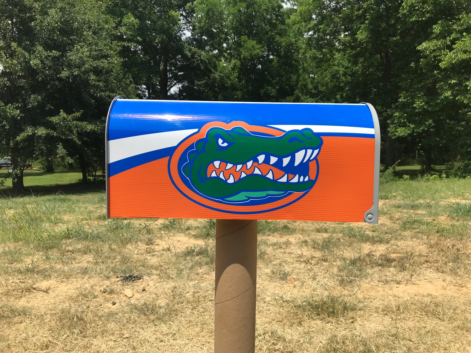 Florida Gators themed mailbox cover Etsy