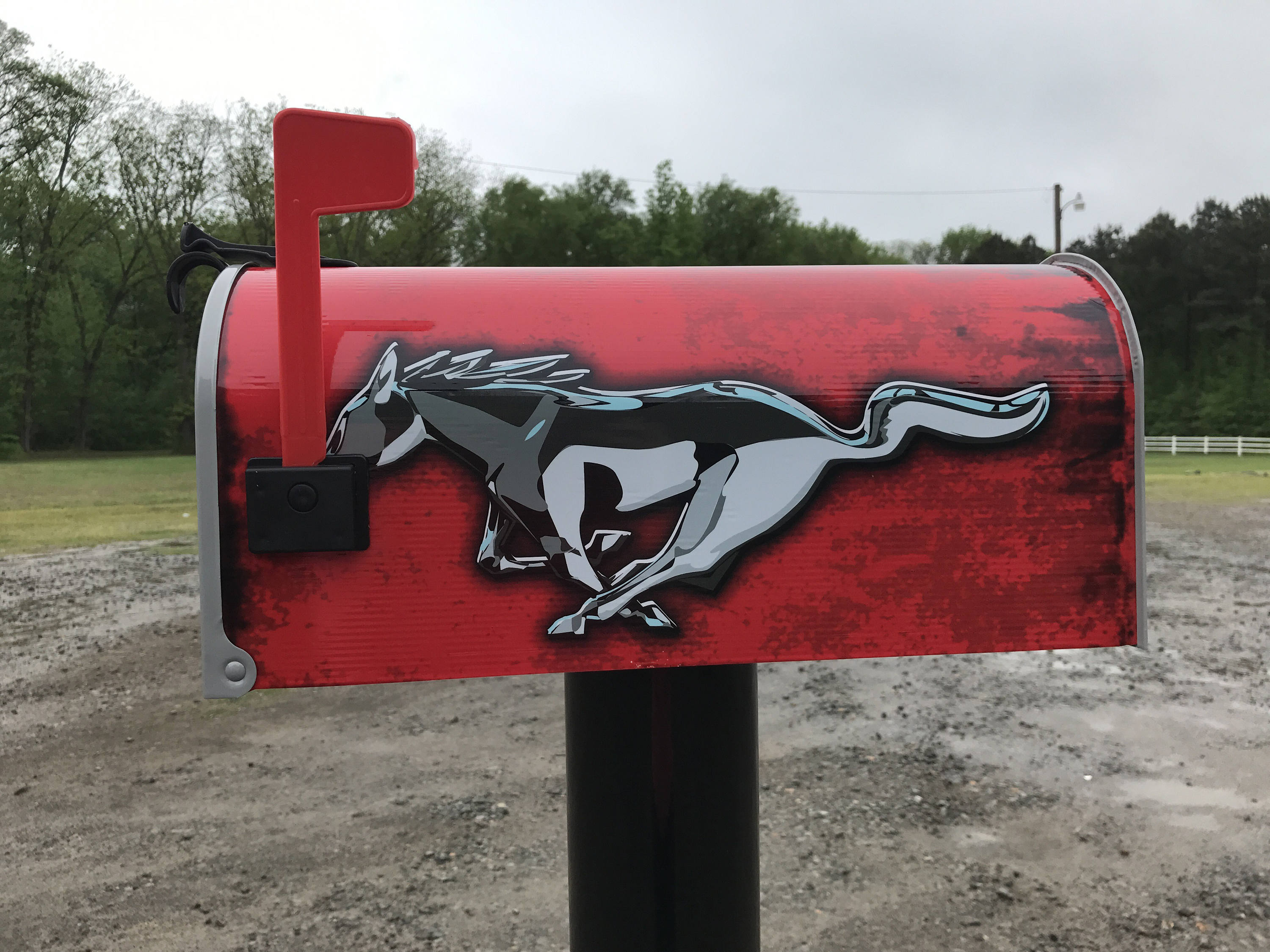 Ford Mustang Mailbox Etsy