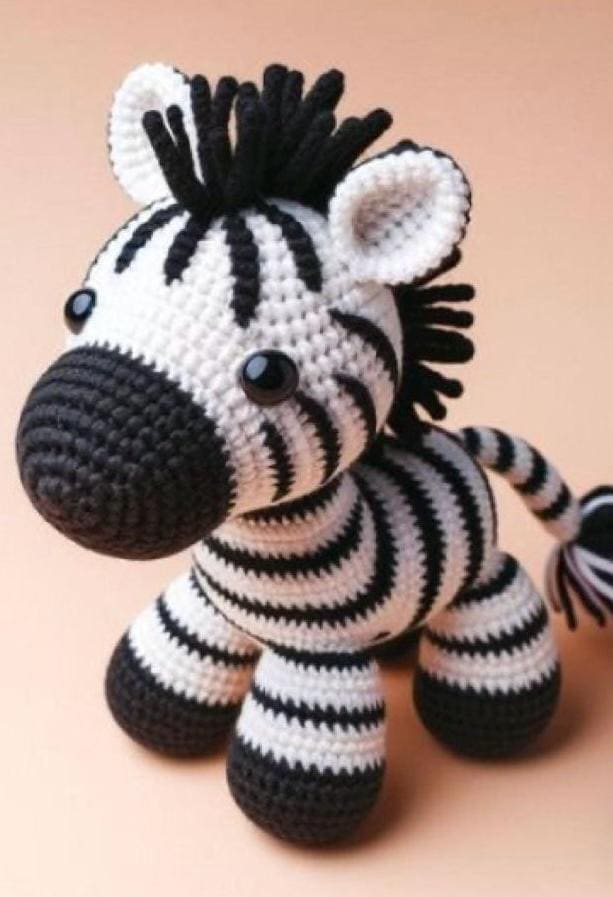 40 Zebra Crochet Patterns for Amigurumi, Blankets, Nursery Decor, and Handmade Gifts 9 Crochet Zebra Pattern Amigurumi Zebra Tutorial Jungle