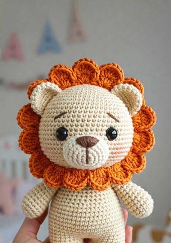 39 Lion Crochet Patterns to Stitch for Nurseries, Gifts, and Safari-Inspired Decor 37 Crochet Lion Amigurumi Lion Tutorial Jungle Animal Crochet