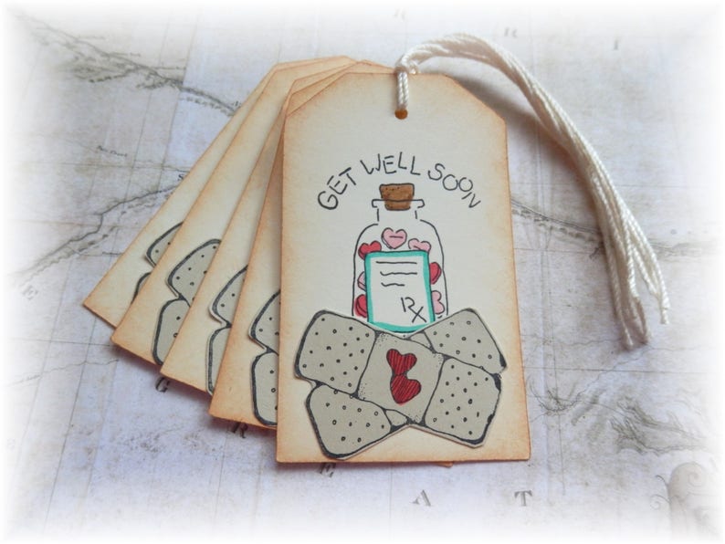 From the Kitchen of 10 Baked with Love Baking Tags- Food Tags GiftHang Tags