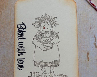 Baked with Love - Hilda Baking Tags - Handmade baking tags  (6)