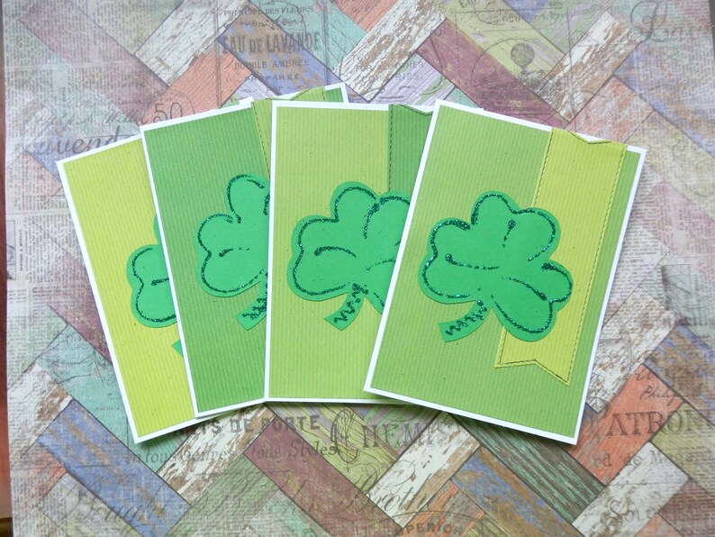 Happy St Patricks Day March 17th round scalloped tags 6 image 5