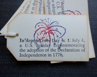 4th of July - Independence-Freedom - Gift - Hang Tags (8)