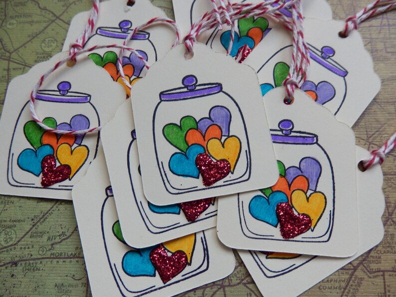 8 Thank you GiftHang tags Balm of Friendship Friendship Tags
