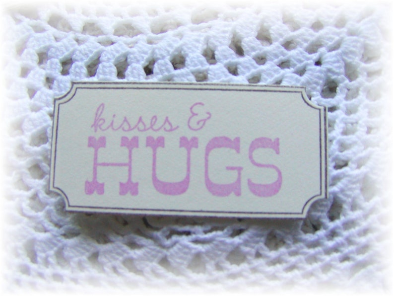 Kisses and Hugs Tickets Coupons Party favors 10 Etsy
