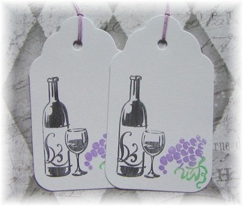 Wine Lover's Tags Gift / Hang / Drink Label Tags 10 image 3