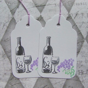 Wine Lover's Tags Gift / Hang / Drink Label Tags 10 image 5