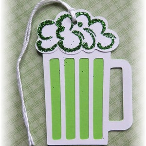 Happy St Patricks Day March 17th round scalloped tags 6 image 10