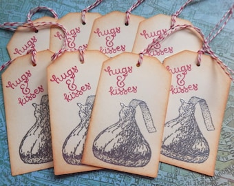 Chocolate - Candy  OR It's not just for breakfast - gift / hang tags (8) YOU CHOOSE!