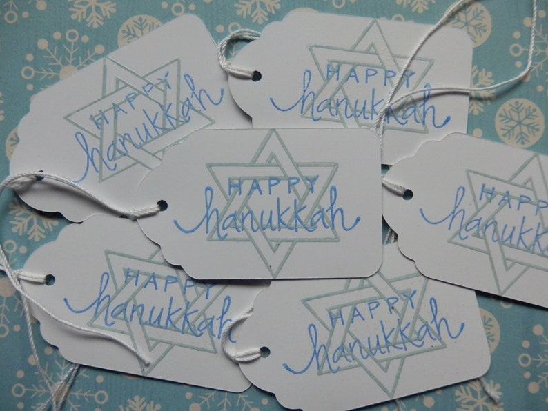 Sweet Wishes ENJOY round scalloped tags 8 image 7