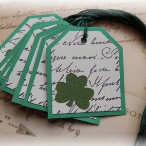 Happy St Patricks Day March 17th round scalloped tags 6 image 7