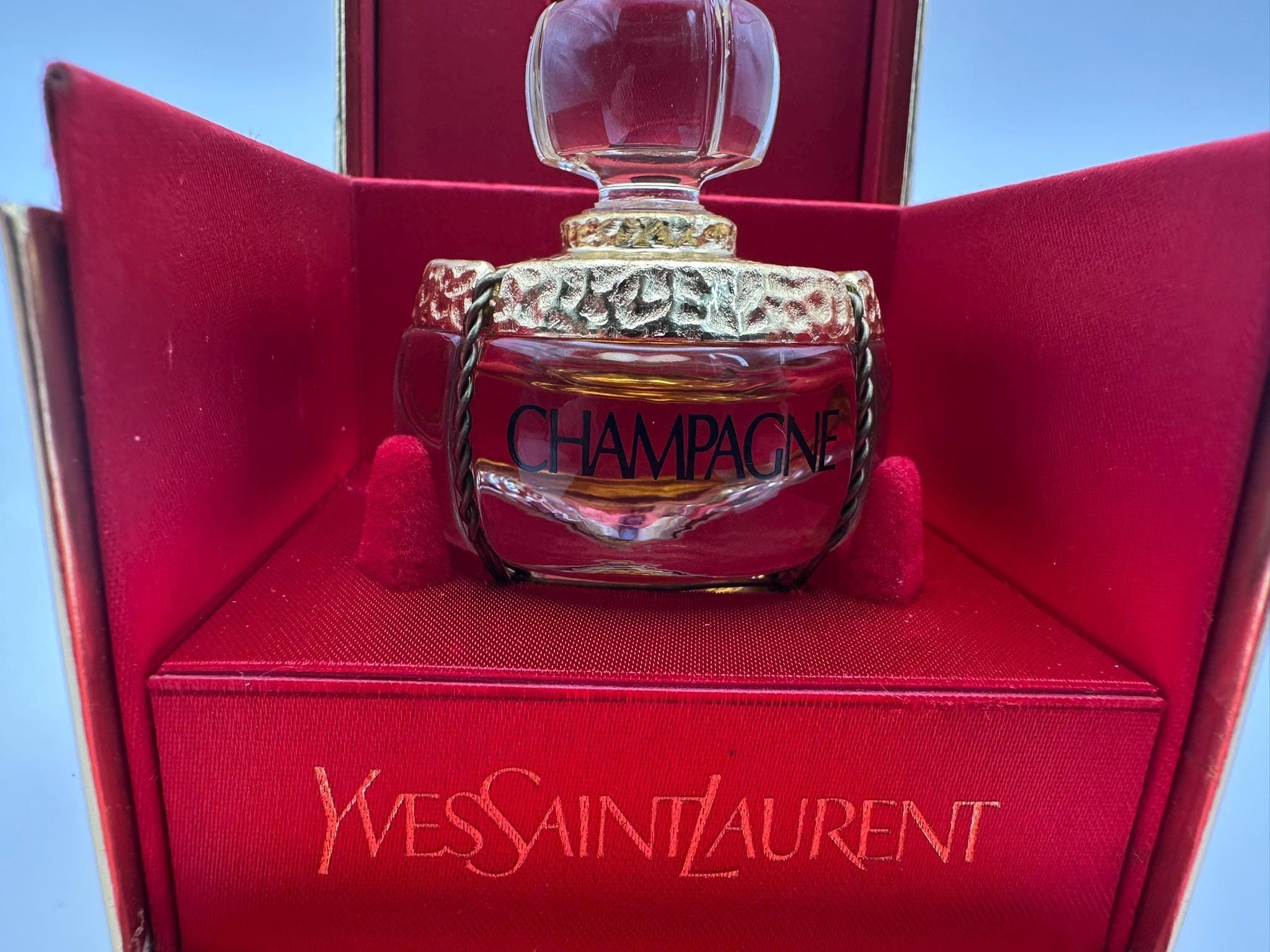 Very Rare Yves Saint Laurent's Champagne Pure Perfume New 7.5 ML
