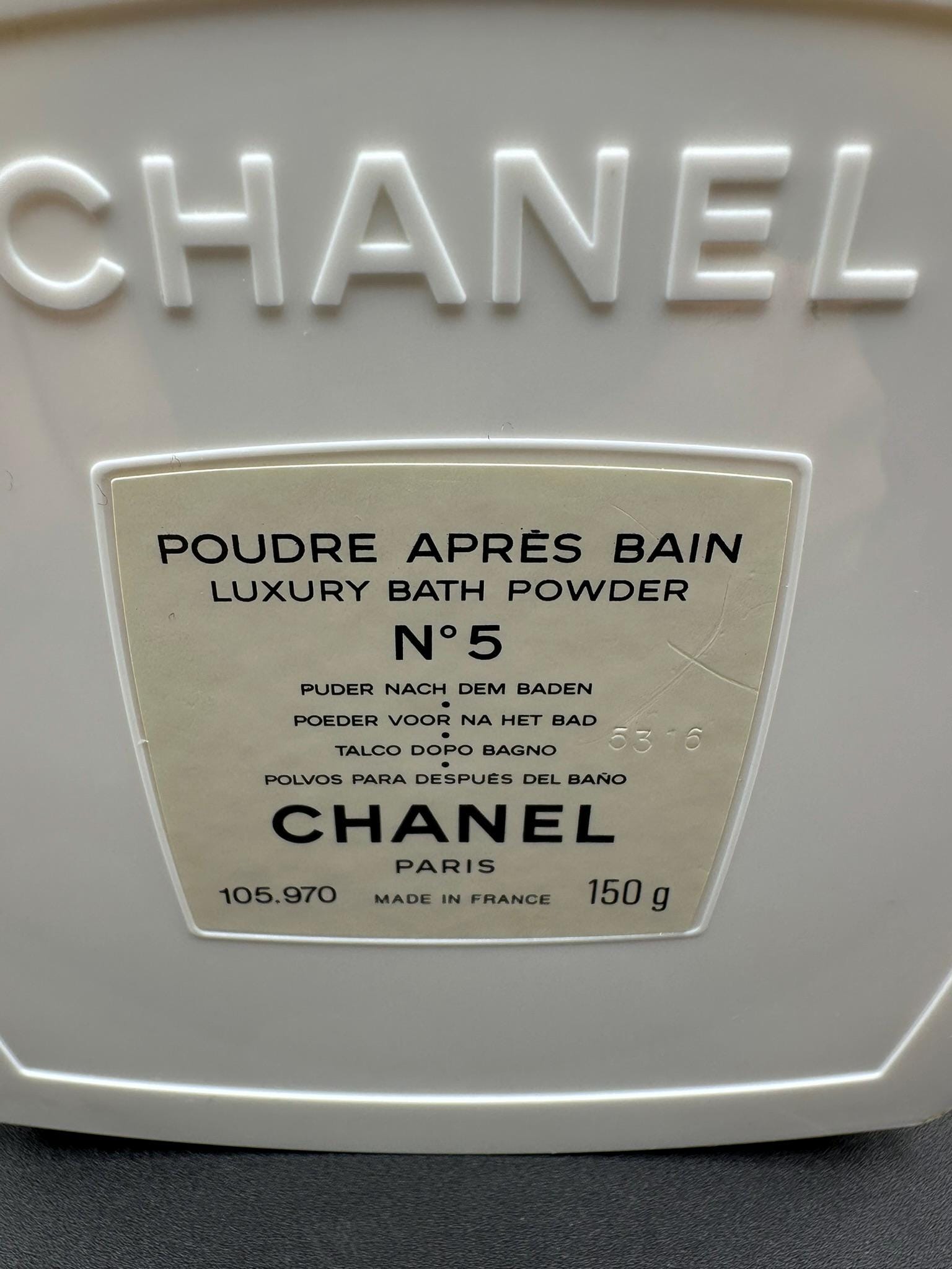 Vintage CHANEL No.5 Poudre Après Bain – Luxury Bath Powder 150g