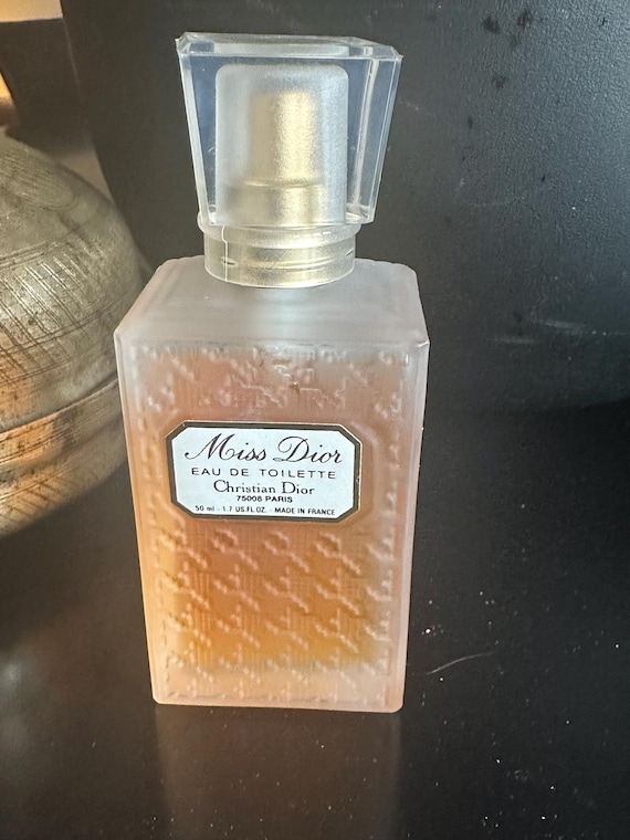 Rare Vintage 1980s Christian Dior , Miss Dior Eau De Toilette 50ml