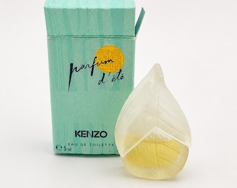 Kenzo Parfum D'ete 5ml Miniature Eau De Toilette Vintage 1992