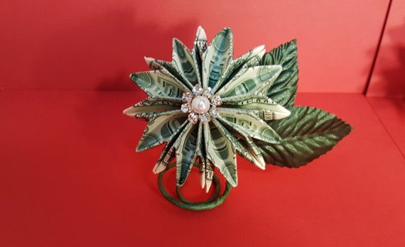 Origami Money Flower 2 Blooming Money