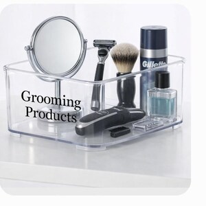 Father's Day, Personalised Storage Box Stackable Organiser,Custom Name Plastic Bin,Small Business Storage,Desk Home Organisation Box