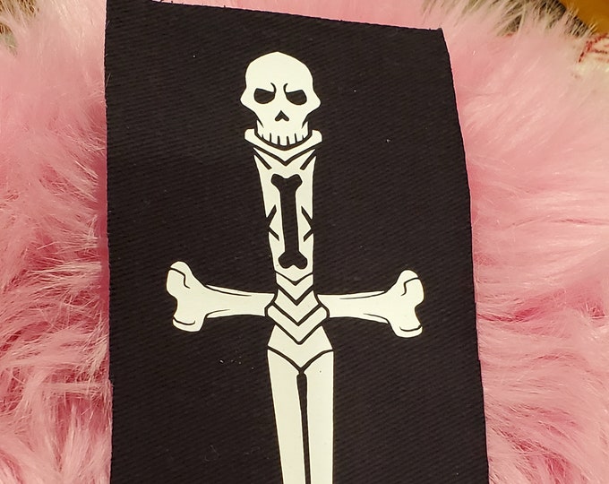 Patch: skull dagger