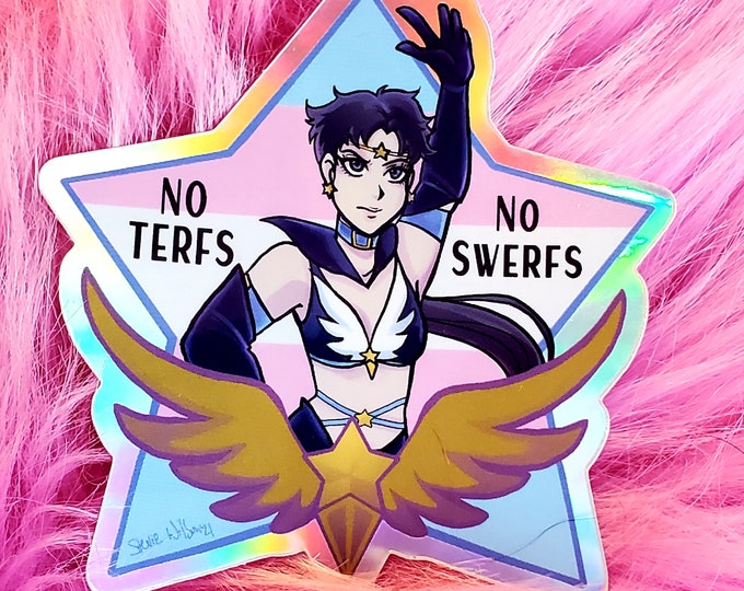 Sticker: SSF no TERFs no Swerfs