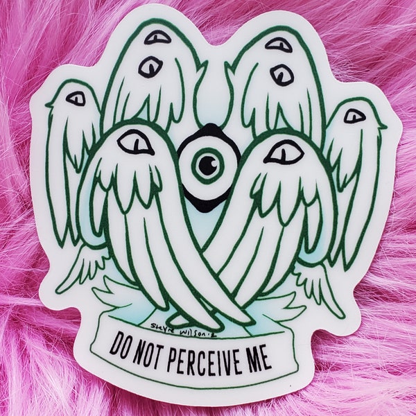 Sticker: Do not perceive me