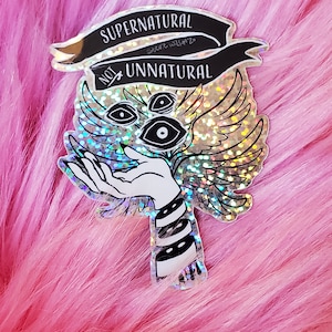 Sticker: supernatural not unnatural