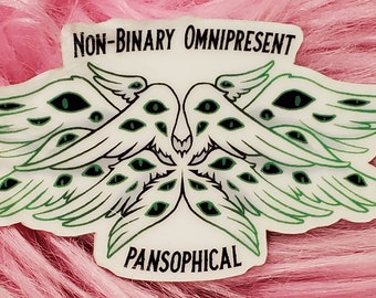 Sticker: non-binary omnipresent seraphim