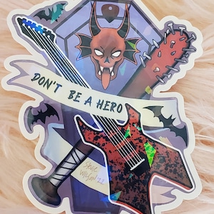 Sticker: Steddie don&#39;t be a hero