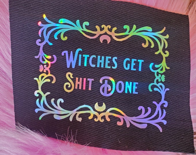 Patch: Witches get shit done