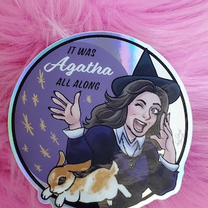 Sticker: It was Agatha all along
