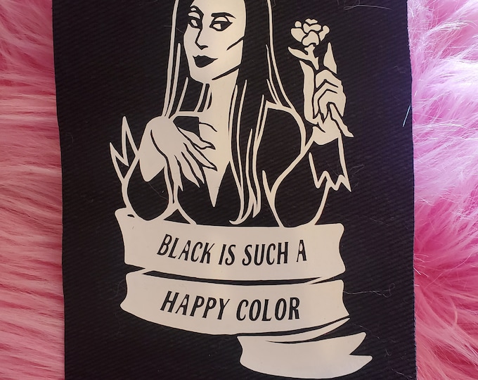 Patch: black is such a happy color