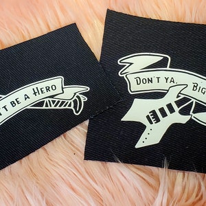 Patches: small steddie set