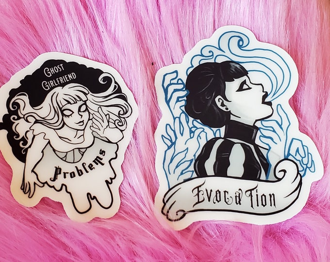 Stickers: ghost girlfriends