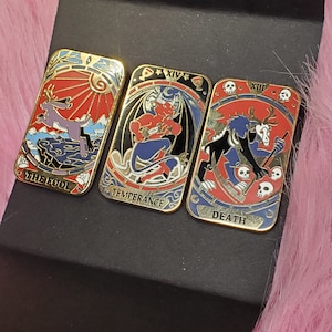 Pins: Cryptid tarots